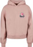Merchcode Sunset Charm Oversized Hoodie Roze 3XL