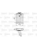VALEO 811551 airconditioningsystemen, kachelradiateur