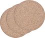 Zeller Pannenonderzetters Rond - 3x - Kurk - Dia 30 cm