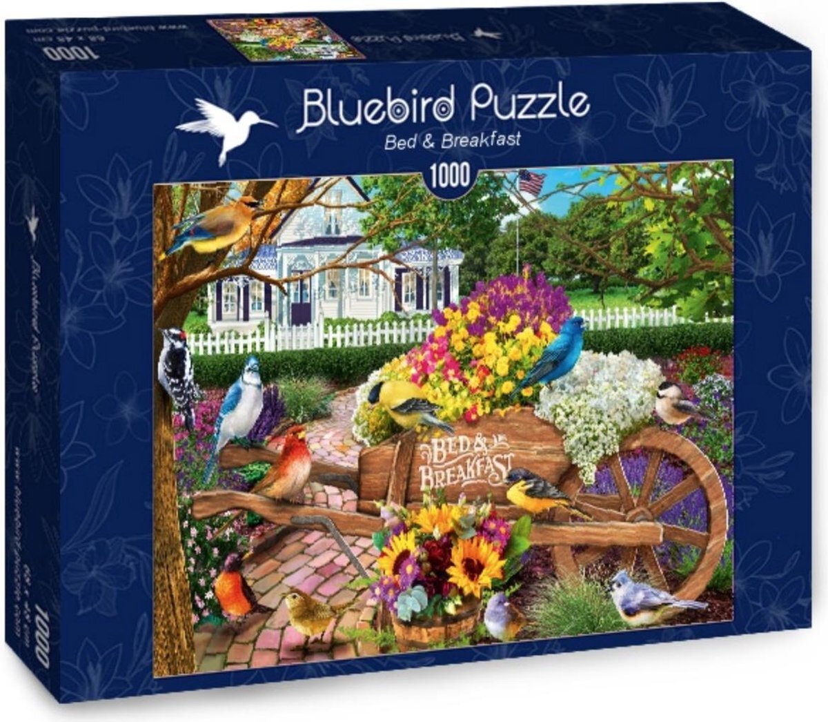 Blue Bird Bed & Breakfast - Blue Bird legpuzzel - 1000 stukjes