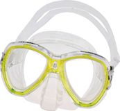 Seac Elba - Duikmasker voor volwassenen om te snorkelen of scubaduiken - Geel