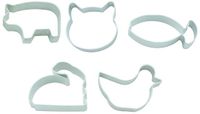 Zenker Set van 5 dieren uitstekers
