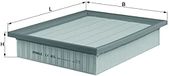 Mahle LX 405 Luchtfilter