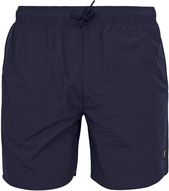 Lyle & Scott Plain swim short - dark navy - Maat M - Heren