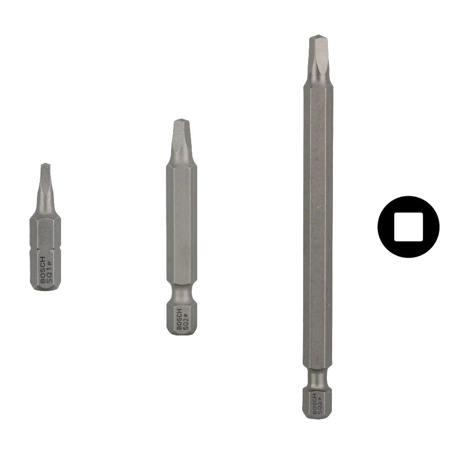 Bosch Extra Hard Schroefbit Set - 25mm - 3 stuks