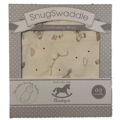 Rock A Bye Baby Boutique inbakerdoek SnugSwaddle 0 3 maanden beige