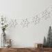 Ginger Ray - Guirlande flocons de neige en bois - Blanc