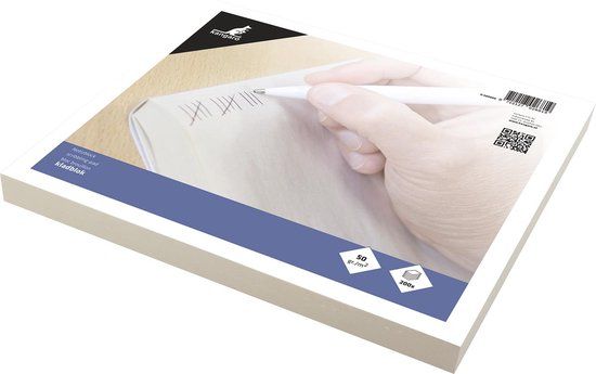 Kangaro Kladblok - 230 x 198 mm - Blanco (pak 5 stuks)