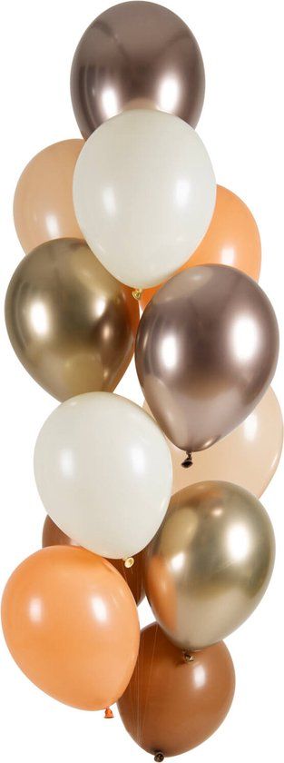 Folat - Ballonnen bohemian sunset (12 stuks - 33 cm)