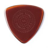 512R1.5 Jim Dunlop Primetone Triangle Grip Plectrums - 1.50 mm - Brown - Refill Bag of 12