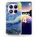 Cokitec Versterkte hoes voor Xiaomi Redmi Note 14 Pro 5G Schilderij Sterrennacht