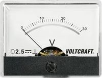 VOLTCRAFT AM-60X46/30V/DC Inbouwmeter AM-60X46/60 V/DC 30 V Draaispoel