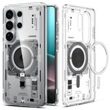 Spigen Ultra Hybrid MagFit Case voor Samsung Galaxy S26 Ultra - Transparant