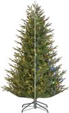 Black Box Trees Frasier sapin artificiel auto-formant avec éclairage 145x215 cm vert