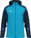 Jako Sonic Jas Met Kap Heren - Aqua / Marine | Maat: XL