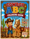 Cowboy ABC Coloring Book