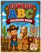 Cowboy ABC Coloring Book