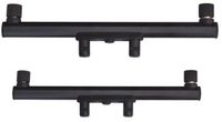 Mivardi Hardcore 2 Rods Steunstang Voor Rod Pod Zwart 30 cm