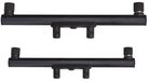 Mivardi Hardcore 2 Rods Steunstang Voor Rod Pod Zwart 30 cm