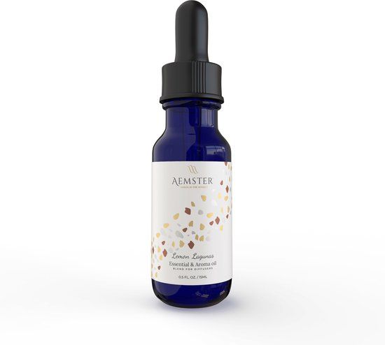 Aemster Lemon Lagunas 15ml - Geurolie - Huisparfum - Geschikt voor aroma diffusers