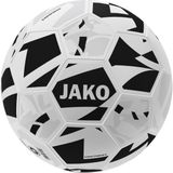 Jako Contrast Trainingsbal - Wit / Zwart - Maat 5