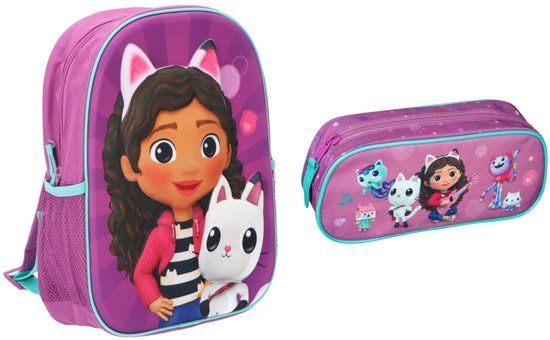 Gabby's Poppenhuis Tassenset; Rugzak en Etui
