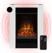 Klarstein FP6-Studio-5-W Cheminée électrique Blanc 1800W