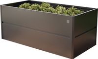 GFP PRIMEYARD 200 x 100 x 77 cm moestuinbak Theo, staal, antraciet metallic
